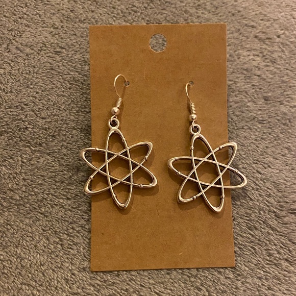Science atom earrings - Picture 1 of 3